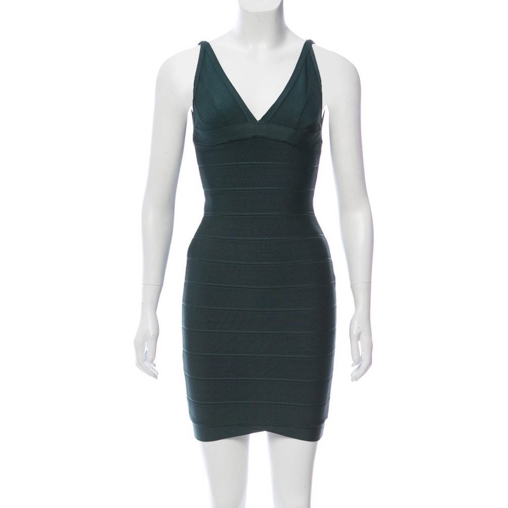 Herve Leger Green XXS Dress!
